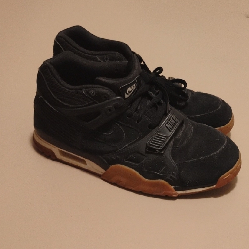 Nike Men's Black and Brown Sneakers